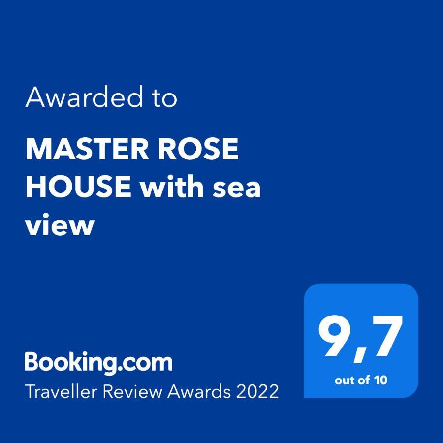 나플리오 Master Rose House With Sea View 빌라 외부 사진